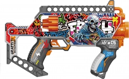 Habgolyós géppisztoly revolver stílusban, 35 cm