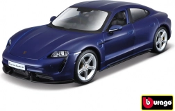 Porsche Taycan Turbo S 2019 modell autó 1:24 méretarányban