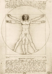 Leonardo da Vinci: Vitruvius-tanulmány puzzle, 1000 darab