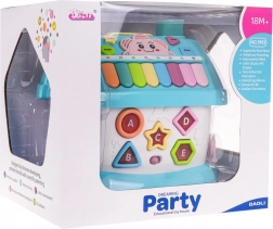 Interaktív oktató házikó gyerekeknek – Kék