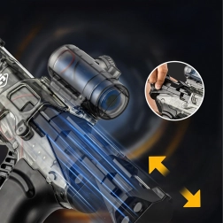 Elektromos vízipisztoly automata lövéssel és akkumulátorral, 10 m hatótáv