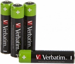 AAA újratölthető akkumulátor 950 mAh Verbatim, 4 db