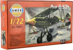 Směr műanyag repülőgépmodell, Avia B-354, 1:72 méretarányban