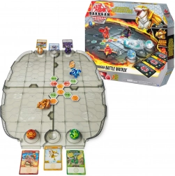 Bakugan Battle Matrix aréna Geogan Rising figurával és kártyákkal