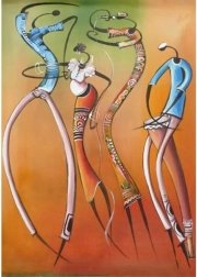 Táncoló afrikaiak puzzle 1000 darabos MAGNOLIA