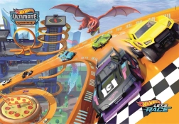 104 darabos HOT WHEELS – Let’s Race puzzle a Clementonitól