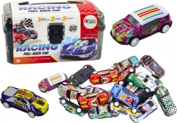 Autós készlet bőröndben játékszőnyeggel