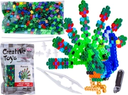 Vasalható gyöngyök 3D – páva tasakban
