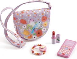 DJECO kézitáska kiegészítőkkel Virágok