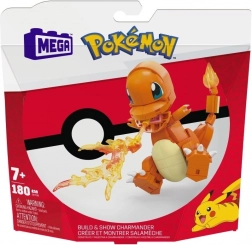 Pokémon Squirtle építőkészlet közepes – összeépíthető figura – Charmander