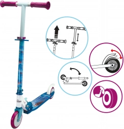 Összecsukható gyerekroller DISNEY FROZEN állítható kormánnyal – sérült csomagolás