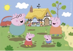 Clementoni puzzle Peppa malac – móka a sárban