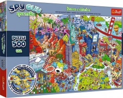 Puzzle Spy Guy Lost Items USA 500 darabos