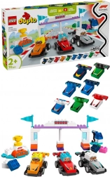 LEGO® DUPLO® 10445 F1 csapat versenyautók és pilóták