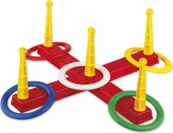 Androni karikadobálás kereszt alakú célra