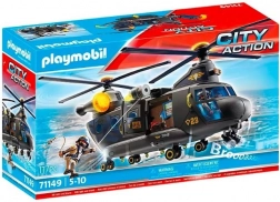 Playmobil City Action speciális egység mentőhelikopter