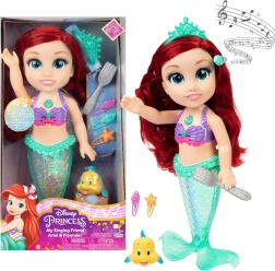 Disney Princess éneklő ARIEL – kis hableány kiegészítőkkel 35 cm