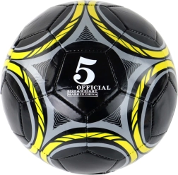 fekete futball-labda 5-ös méret (24 cm)