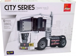 Kis szerelő – vontató építőkészlet (211 darab)