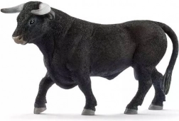 schleich farm world fekete bika figura