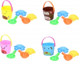 Homokozó készlet gyerekeknek, állatmintákkal