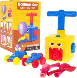 2 darab léghajtású kisautó készlet 3+ éves gyerekeknek kézi pumpával