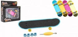 Ujj skateboard tartozékokkal, 9 cm