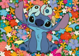 Puzzle 1000 darabos Stitch