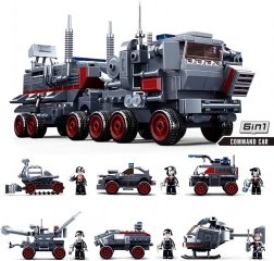 Sluban Space War parancsnoki jármű – az építőkészlet önálló része