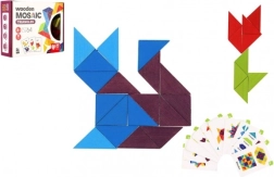 Fa mozaik háromszögek