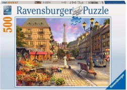 Ravensburger puzzle Párizs: esti séta 500 darabos