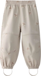 LEOKID Vic Silver Cloud Flower gyermek softshell nadrág – Méret: 116