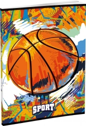 A4-es jegyzetfüzet, vonalas, 96 lap – vegyes, 16-féle minta