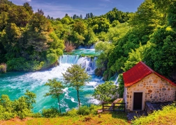Puzzle Krka Nemzeti Park, Horvátország 1000 darab