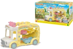 Sylvanian Families szivárványos óvodabusz