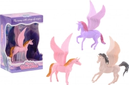 Egyszarvú figura szárnyakkal