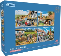 Gibsons puzzle Napi kézbesítések 4×500 darab