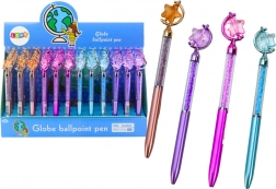 Csillaggal díszített golyóstoll, kék tinta 0,7 mm – vegyes színek