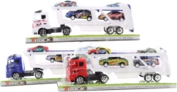 Versenyautó-szállító kamion, 3 szín