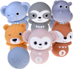 Gyerekjáték Bowling állatokkal Zoo