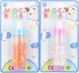 Babakocsis üvegecske „dzsússzal”