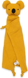 Muszlin alvóska New Baby Koala mustárszínű