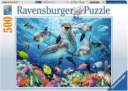 Puzzle 500 darabos – delfinek RAVENSBURGER