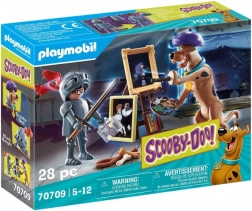 Playmobil Scooby-Doo kaland fekete lovaggal