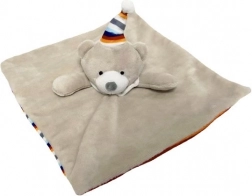 Ölelgetős maci lufival 25 × 25 cm