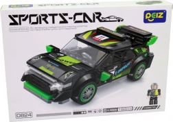 Kis szerelő versenyautó – építőkészlet 194 darabbal