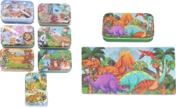 Puzzle 60 db fémdobozban