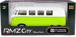 Fém modell Volkswagen Samba Bus 1:32 zöld