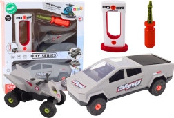 Modern autó és quad DIY szerelőkészlet – szürke