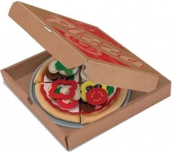 Melissa & Doug filc anyagú pizza készlet